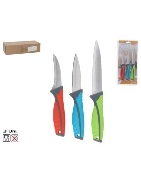 SET 3 CUCHILLOS RAMSES 3 COLORES SET 3 CUCHILLOS RAMSES 3 COLORES