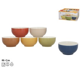 BOWL BONE CHINA 15CM 6 SURT