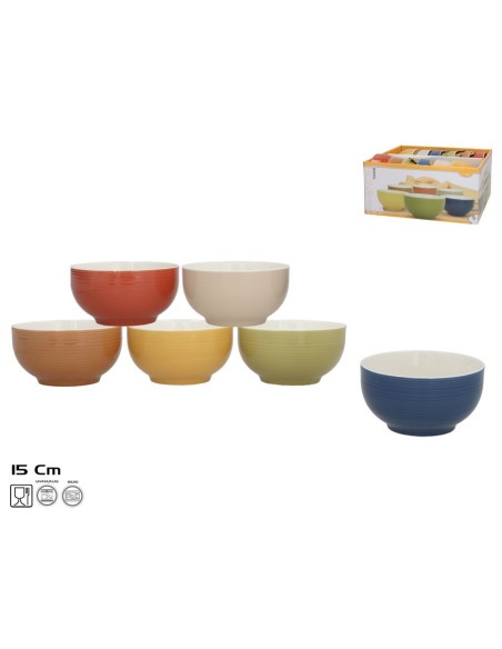 BOWL BONE CHINA 15CM 6 SURT