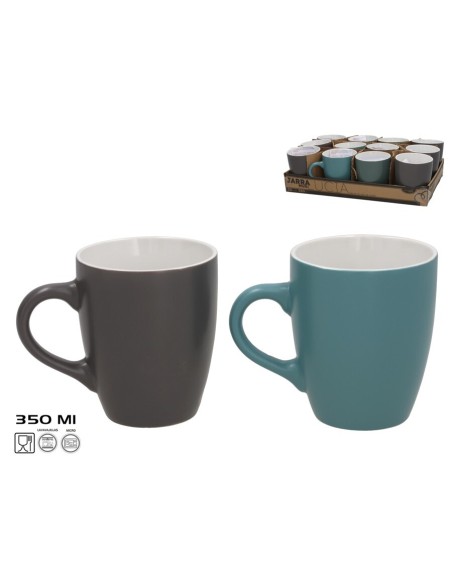 JARRA MUG LUCIA 350ML 4 SURT