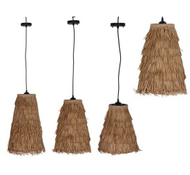 SET 3 LAMPARAS COLGANTES AFRICA 30X30X50CM