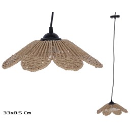 LAMPARA COLGANTE AMERICA 33X33X8.5CM