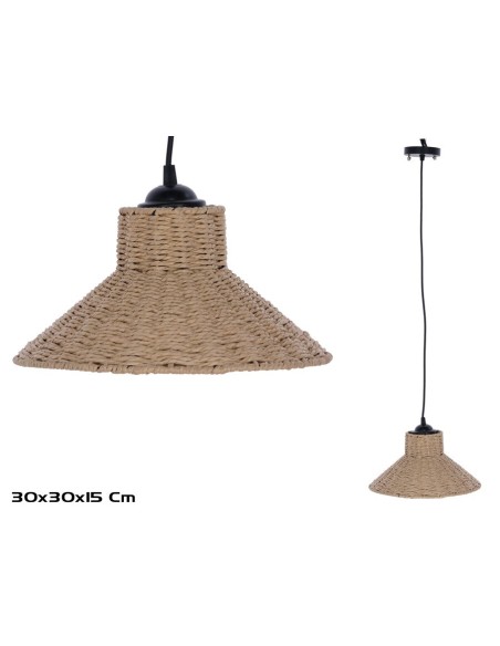 LAMPARA COLGANTE BRASIL 30X30X15