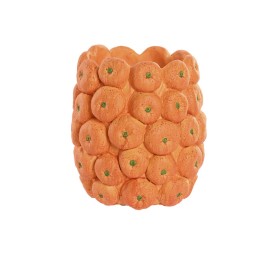 JARRON CEMENTO 17X17X20 MANDARINAS NARANJA