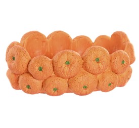 CENTRO MESA CEMENTO 24X16X10 MANDARINAS NARANJA
