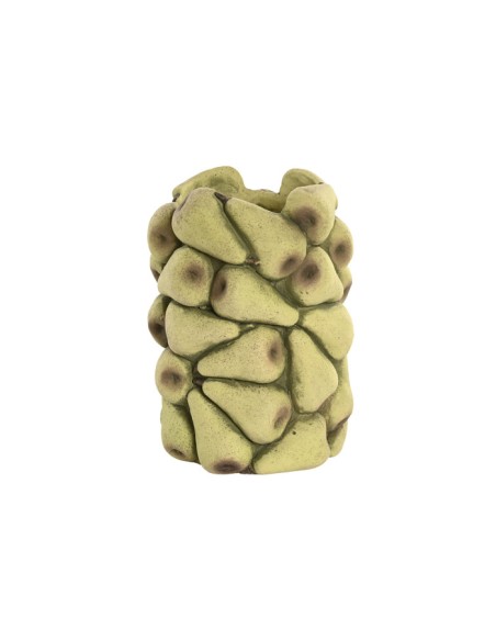 JARRON CEMENTO 17X17X23 PERAS VERDE