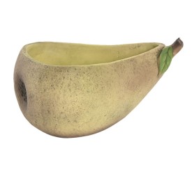 CENTRO MESA CEMENTO 25X18X11 PERA VERDE