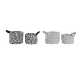 CESTA SET 2 FIBRA 18X18X16 2 SURT.