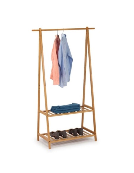 PERCHERO BAMBU 90X43X152 NATURAL