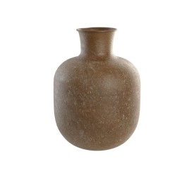 JARRON METAL 29X29X41 ENVEJECIDO MARRON