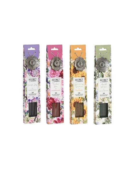 INCIENSO VARILLA SET 30 AROMA 6X3X30 FLORAL 4 SURT