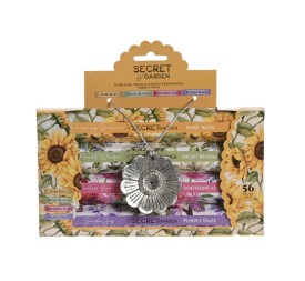 INCIENSO VARILLA SET 56 AROMA METAL 21X3X18 FLORAL