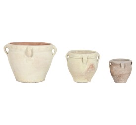 ANFORA SET 3 TERRACOTA 45X45X38 28 KG. 4 ASAS