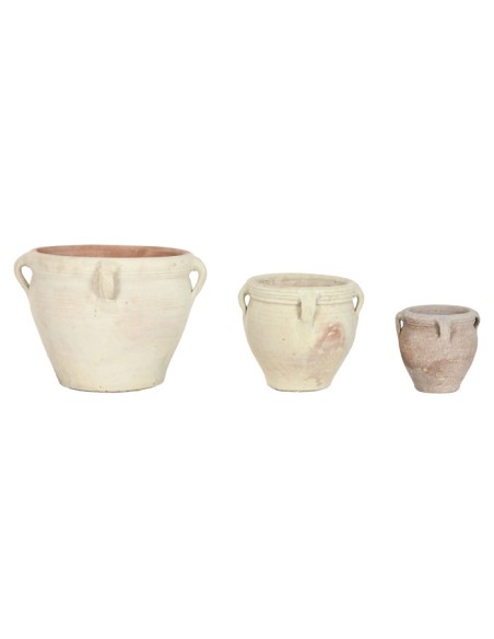 ANFORA SET 3 TERRACOTA 45X45X38 28 KG. 4 ASAS