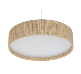 LAMPARA TECHO CUERDA PP 62X62X15 PLAFON NATURAL