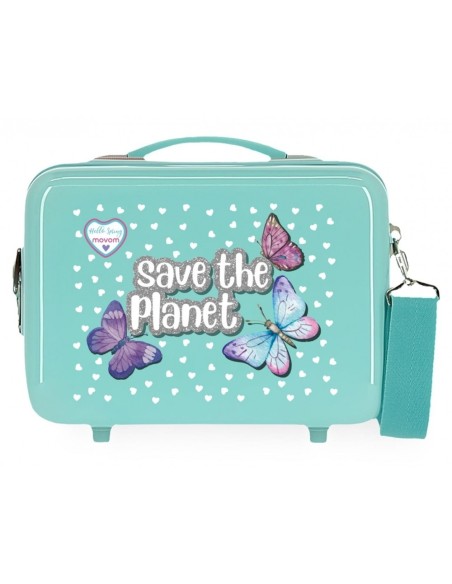 NECESER ABS MOVOM SAVE THE PLANET  29 cm x 21 cm x 15 cm