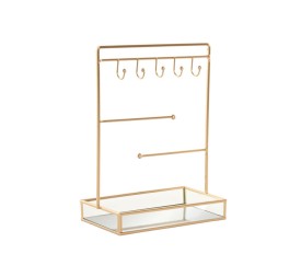 JOYERO METAL 21X7.5X32.5 DORADO