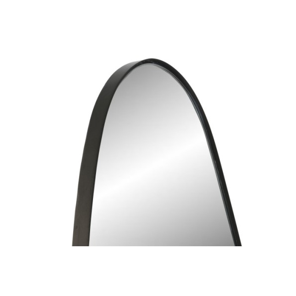 ESPEJO VESTIDOR HIERRO CRISTAL 55X48X165 NEGRO