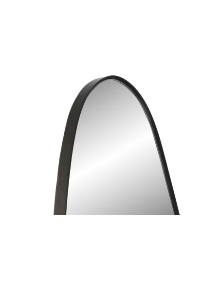 ESPEJO VESTIDOR HIERRO CRISTAL 55X48X165 NEGRO