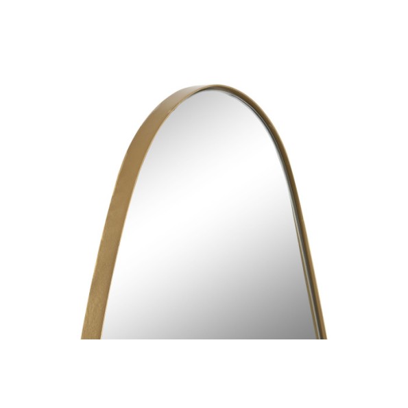 ESPEJO VESTIDOR HIERRO CRISTAL 55X48X165 DORADO
