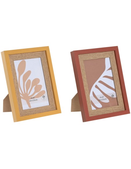 MARCO FOTO 10X15 MDF CRISTAL 15X2X20 2 SURT.