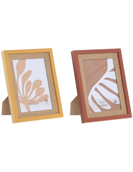 MARCO FOTO 13X18 MDF CRISTAL 17,5X2,2X22,5 2 SURT.