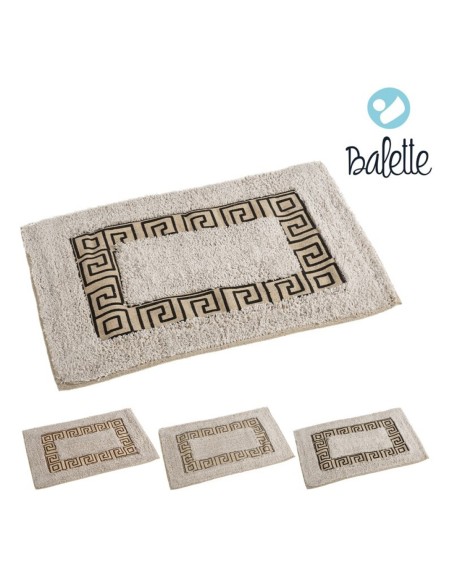 ALFOMBRA BAÑO ALGODON 40x60 cm GREEK SURT/3 COL