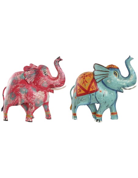 DECORACION METAL 40X12X40 ELEFANTE 2 SURT.