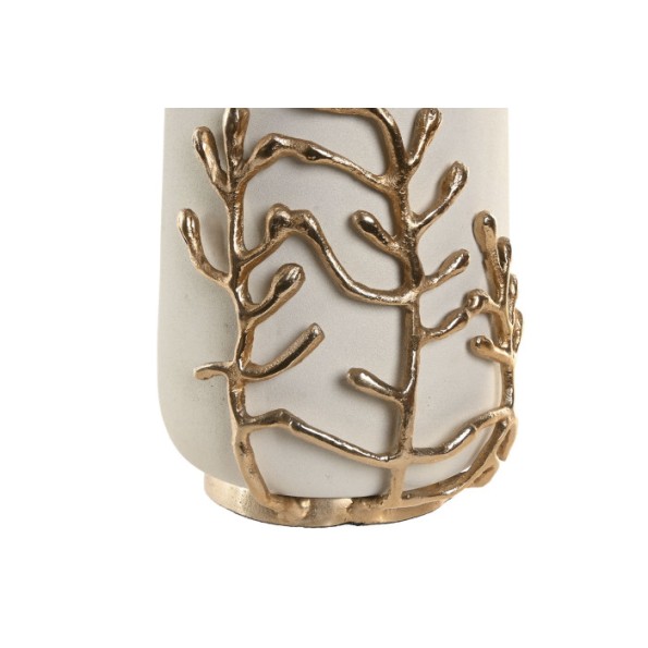 JARRON ALUMINIO 15X15X52 RAMA BLANCO