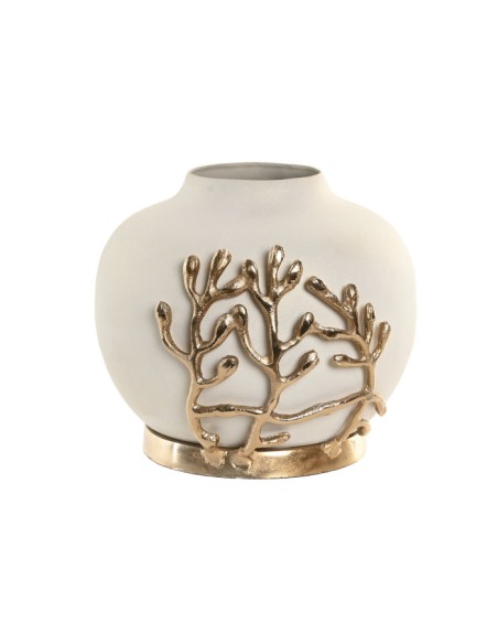 JARRON ALUMINIO 19X19X18 RAMA BLANCO