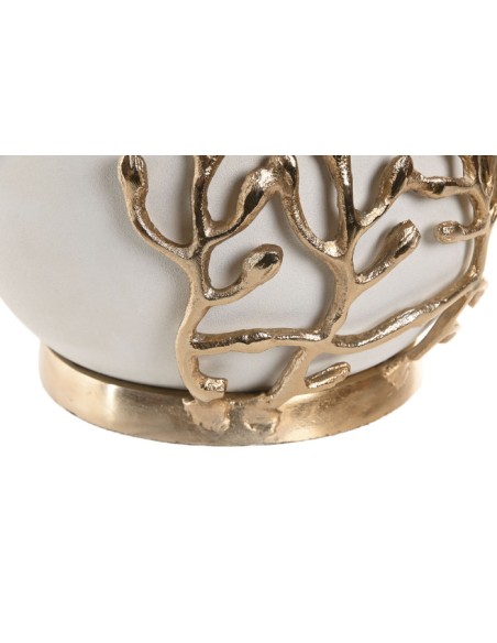 JARRON ALUMINIO 19X19X18 RAMA BLANCO