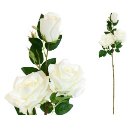 VARA ROSAS X 3 -85CM (BLANCO)