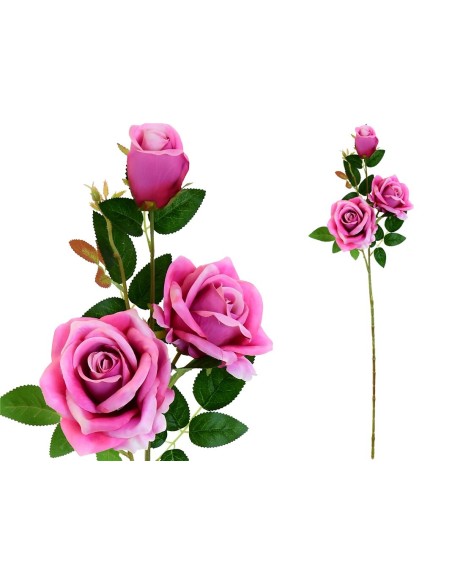 VARA ROSAS X 3 -85CM (FUCSIA) VARA ROSAS X 3 -85CM (FUCSIA)