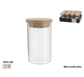 TARRO BOROSILICATO LACIO T/BAMBU 100ML