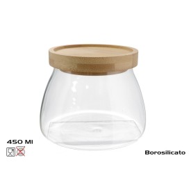 TARRO BOROSILICATO ALAN T/BAMBU 450ML