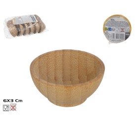 BOL BAMBU 6.5X3CM