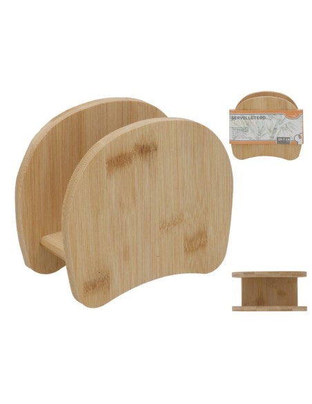 SERVILLETERO BAMBU 15X7.5X14CM