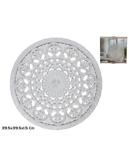 MANDALA LAN BASE MDF 39,5X1,5X39,5CM