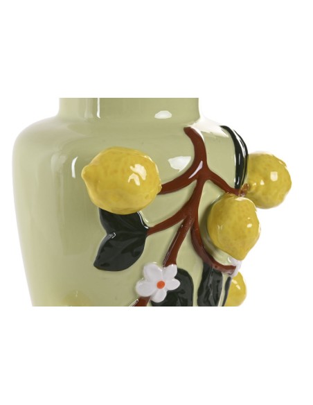 JARRON CERAMICA 20X19X30 LIMONES VERDE