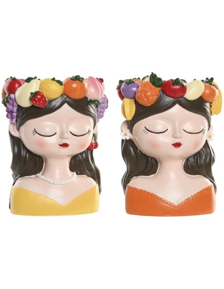 MACETERO RESINA 20X18X25 CHICA 2 SURT.