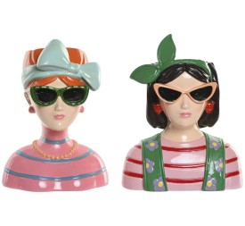 MACETERO RESINA 22X13X28 CHICA LAZO 2 SURT.