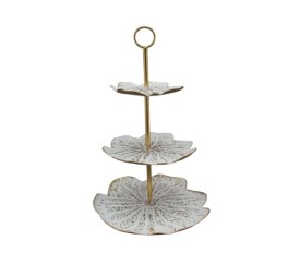 FRUTERO METAL 45,5X42,5X68 HOJA DECAPE BLANCO