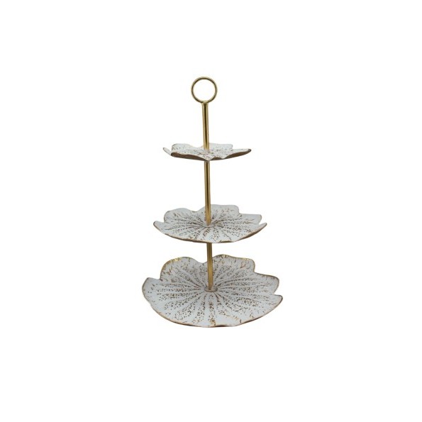 FRUTERO METAL 45,5X42,5X68 HOJA DECAPE BLANCO