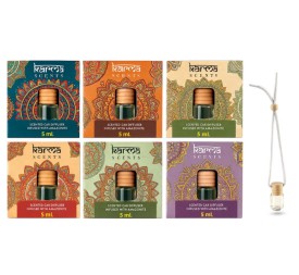 AMBIENTADOR COCHE AROMA 11X4X8 5 ML. MANDALA 6 SUR