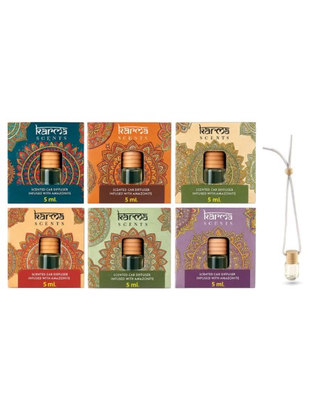 AMBIENTADOR COCHE AROMA 11X4X8 5 ML. MANDALA 6 SUR