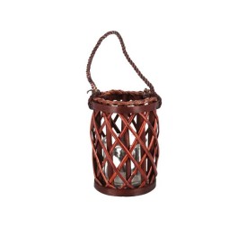 PORTAVELAS C/VASO CRISTAL CAMBIL 20X12CM