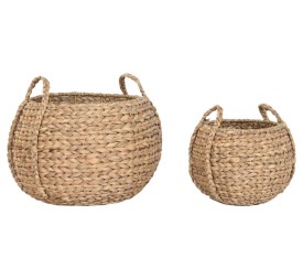 CESTA SET 2 JACINTO DE AGUA SEAGRASS 45X45X30