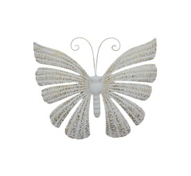 DECORACION PARED METAL 66X3X53 MARIPOSA DECAPE