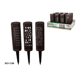 FAROL SOLAR NIZA MARRÓN SURTIDO 30 CM