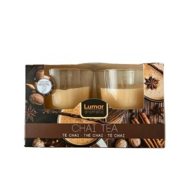 CAJA 2 VASOS PERF. LUMAR AROMATIC CHAI